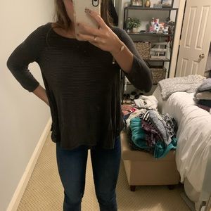 Stripped flowy shirt